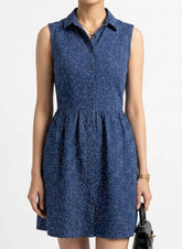 Imported western mini dress jersey mini dress No-580 Velnoor Store