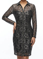 Imported Western Mini Dress net mini dress No-747 Velnoor Store
