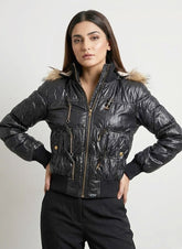 1756 Women's Puffer Jacket | Premium Winter Outerwear Pakistan - velnoor