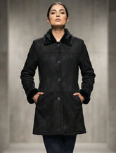 1831 Women's Stylish Winter Coat | Elegant Warmth Pakistan - Velnoor