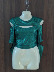 Imported Crop top silk jersey crop top No-4277 Velnoor Store