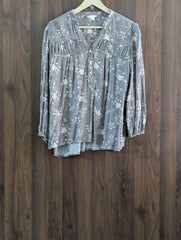 Imported Full sleeve top chiffon full sleeve top No-1467 Velnoor Store