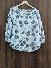 Imported Full sleeve top chiffon full sleeve top No-1457 Velnoor Store
