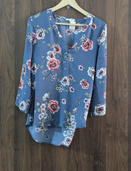 Imported Full sleeve top chiffon full sleeve top No-1503 Velnoor Store