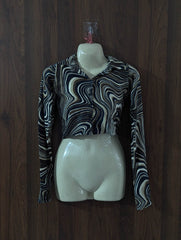 Imported Crop top cotton jersey crop top No-4154 Velnoor Store