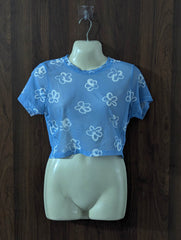 Imported Crop top net crop top No-4170 Velnoor Store
