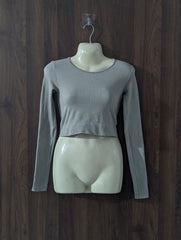 Imported Crop top cotton jersey crop top No-3732 Velnoor Store