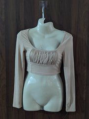Imported Crop top jersey crop top No-4454 Velnoor Store