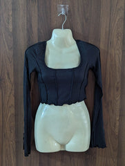 Imported Crop top jersey crop top No-4447 Velnoor Store