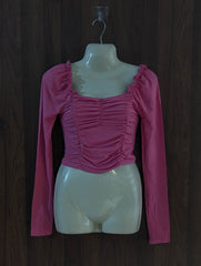 Imported Crop top jersey crop top No-4392 Velnoor Store