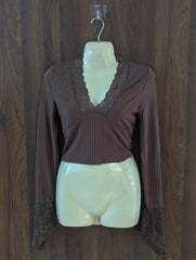 Imported Crop top net jersey crop top No-4274 Velnoor Store