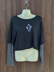 Imported Crop top jersey crop top No-4284 Velnoor Store