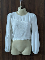 Imported Crop top cotton jersey crop top No-3864 Velnoor Store
