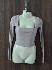 Imported Crop top jersey crop top No-3834 Velnoor Store