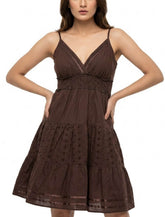 Imported Western mini dress chiffon mini dress No-926 Velnoor Store