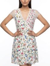 Imported Western Mini Dress jersey Mini Dress No-592 Velnoor Store