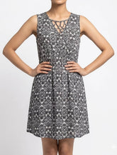 Imported Western mini dress chiffon mini dress No-964 Velnoor Store