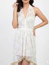 Imported Western mini dress net mini dress No-960 Velnoor Store