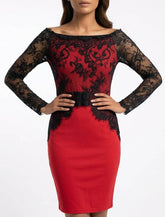 Imported Western mini dress silk jersey mini dress No-946 Velnoor Store