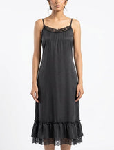 Imported Western mini dress chiffon mini dress No-1021 Velnoor Store