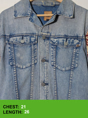 126 Girls Fitted Denim Jacket – Modern & Chic Pakistan | Velnoor