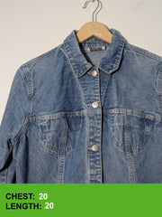 136 Girls Blue Denim Jacket – Fashion Essential Pakistan | Velnoor