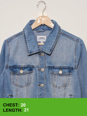 245 Ci Sono Light Blue Denim Jacket – Everyday Style Pakistan | Velnoor