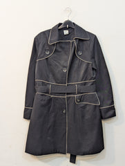 1656 Women's Long Coat with Buttons | Classic Winter Coat Pakistan - velnoor