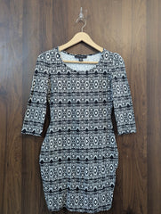 Imported western mini dress jersey mini dress No-624 Velnoor Store