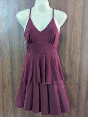 Imported Western mini dress silk jersey mini dress No-763 Velnoor Store