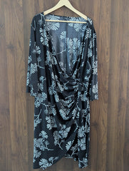 Imported Western long dress silk jersey long dress No-1008 Velnoor Store