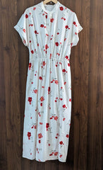 Imported Maxi silk jersey maxi No-1224 Velnoor Store