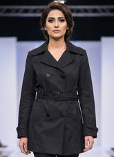 1650 Women's Long Coat with Buttons | Classic Winter Coat Pakistan - velnoor