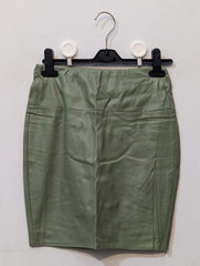 821 Women's Leather Party skirt | Premium Evening Wear Pakistan -velnoor