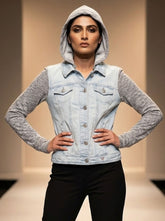 1173 Girls Trendy Denim Jacket – Street Fashion Pakistan | Velnoor