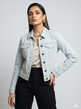 1172 Stylish Denim Jacket for Teen Girls Online Pakistan | Velnoor