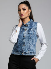 760 Soft Denim Jacket for Teen Girls Pakistan | Velnoor