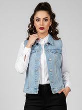 121 Trendy Girls Denim Jacket – Shop Online Pakistan | Velnoor