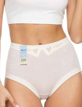 Premium Women’s Seamless High-Waist Free Size Panty – Soft Stretch Comfortable Briefs