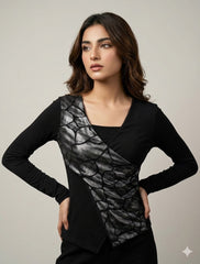 silks full-sleeve-top 209 Premium Velnoor Store