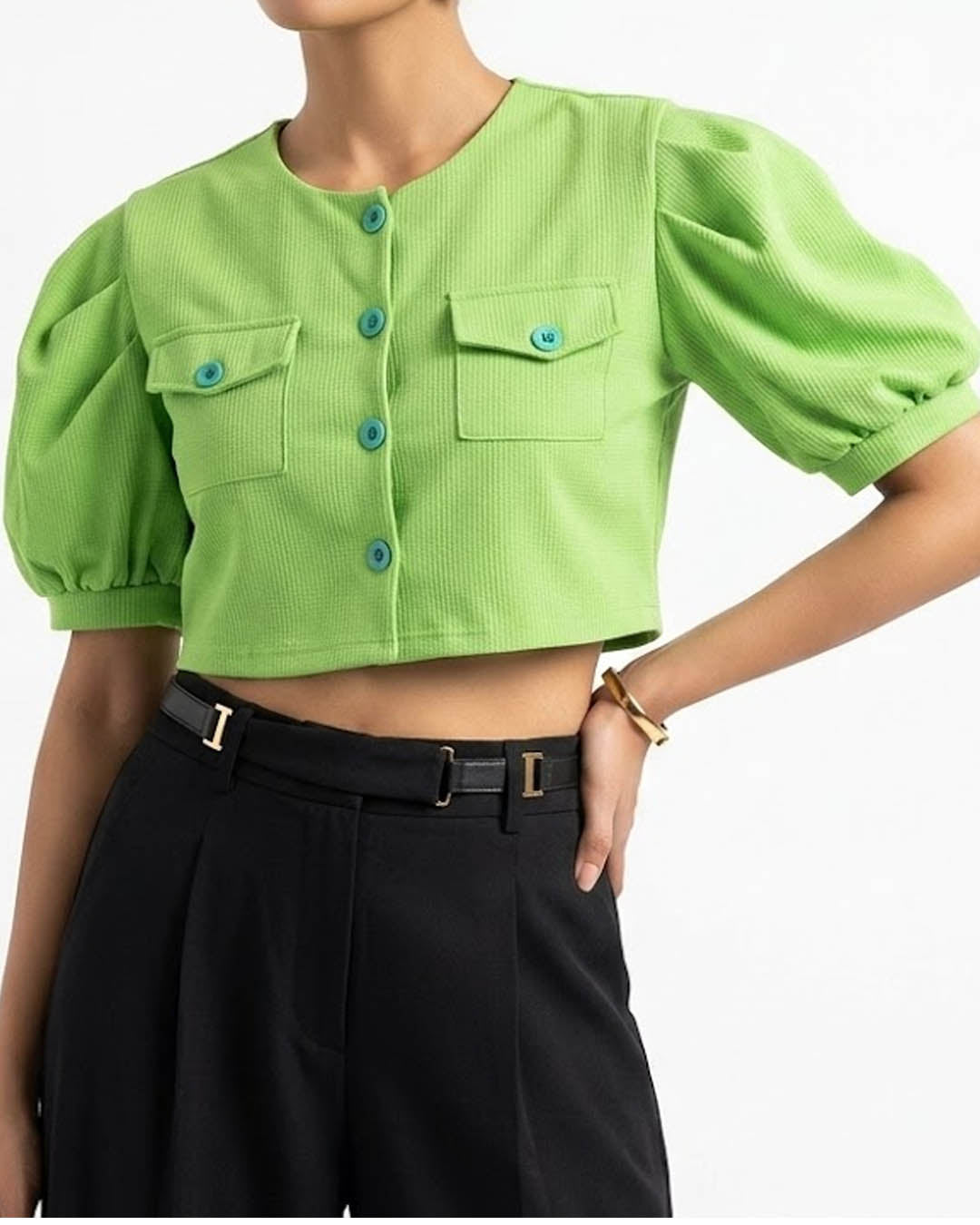 Imported Crop top jersey crop top No-3273 Velnoor Store