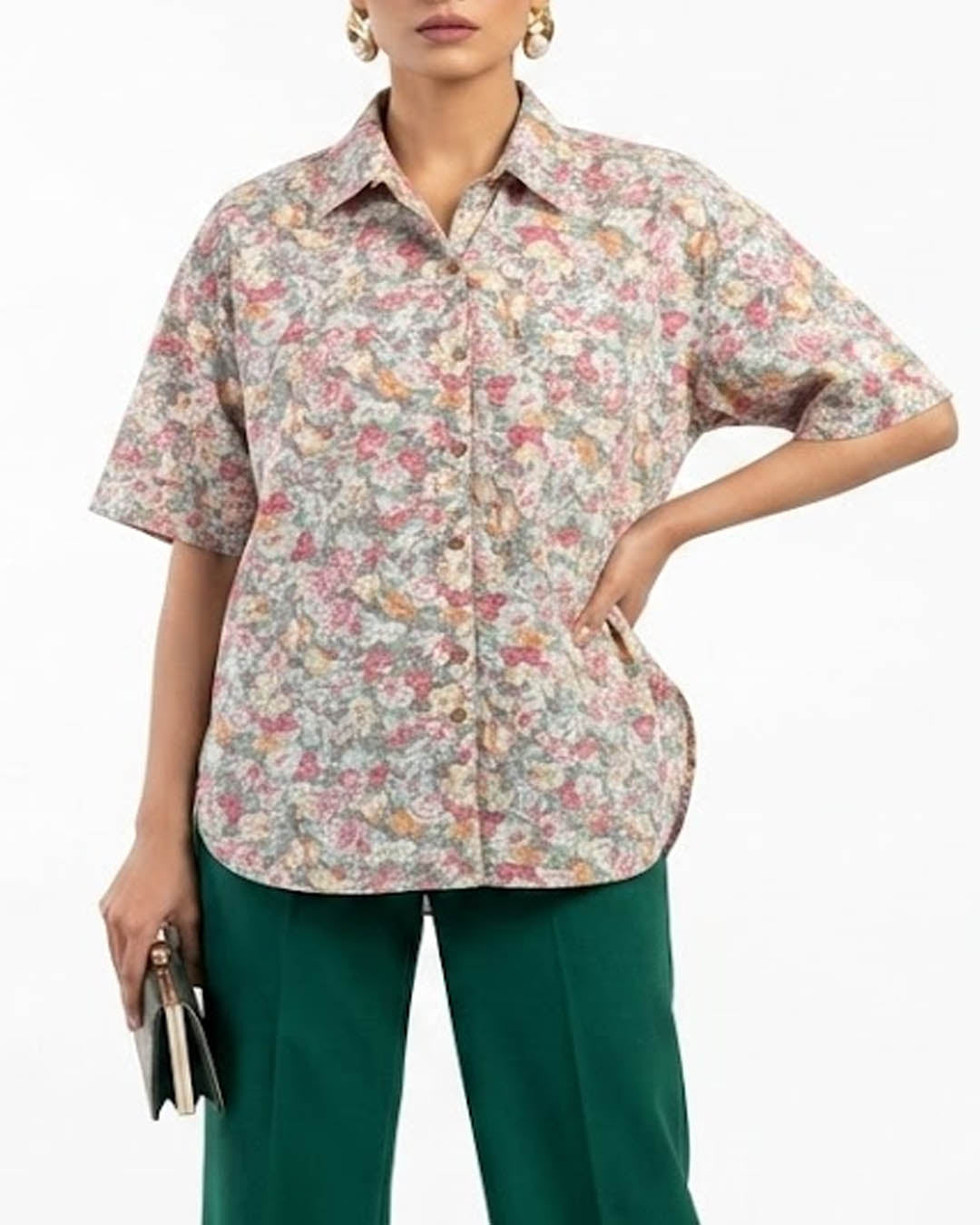 Imported Half sleeve top cotton half sleeve top No-4121 Velnoor Store