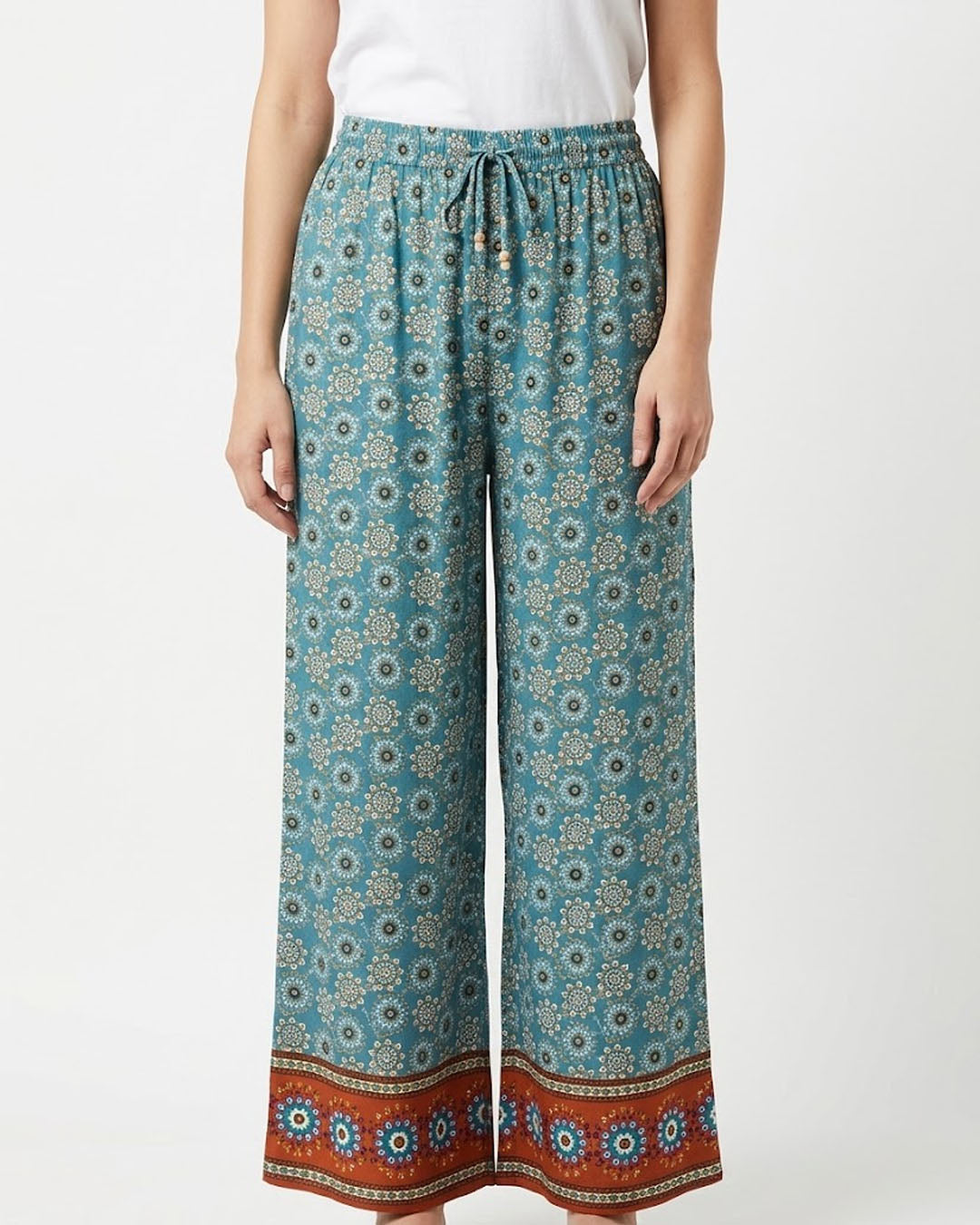 Imported Plazo linen plazo No-6375 Velnoor Store