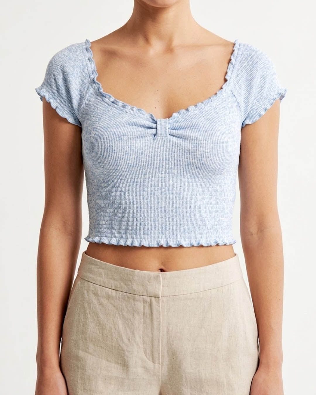 Imported Crop top cotton crop top No-5670 Velnoor Store