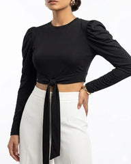 Imported Crop top jersey crop top No-3761 Velnoor Store