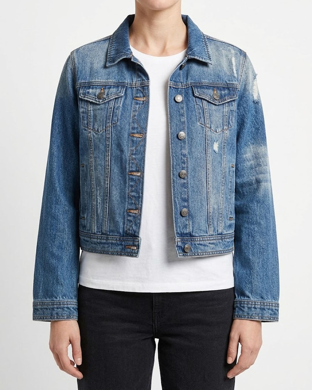 Imported Denim jacket denim denim jacket No-9465 Velnoor Store