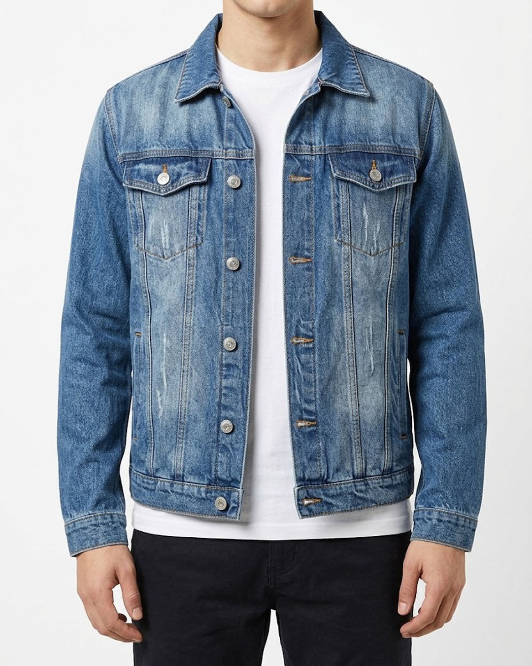 Imported Denim jacket denim denim jacket No-9383 Velnoor Store