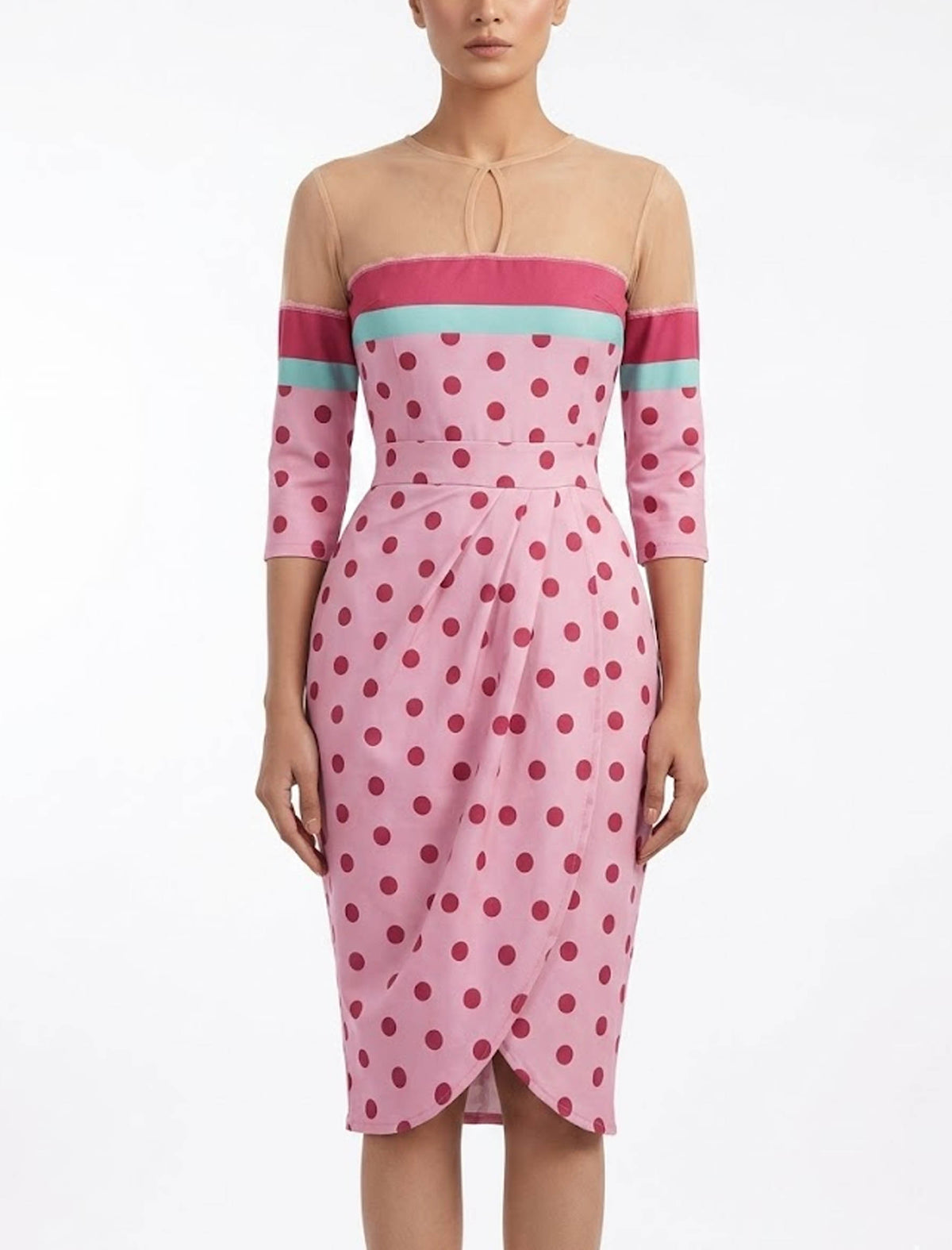 Imported long dress jersey long dress No-1234 Velnoor Store