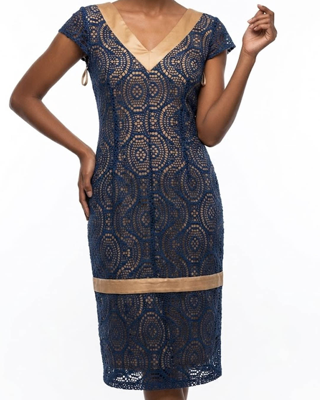 Imported Western Mini Dress Silk long Dress No-638 Velnoor Store