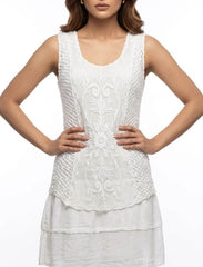 Imported Western long dress linen long dress No-814 Velnoor Store